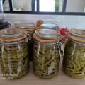 Bocaux haricots verts 